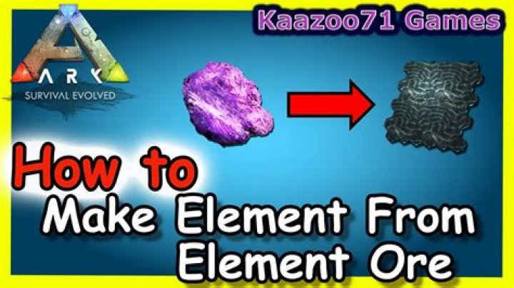 Can you craft element in Ark?