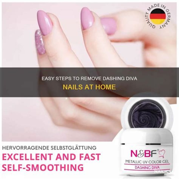 How do you remove Diva Nails?